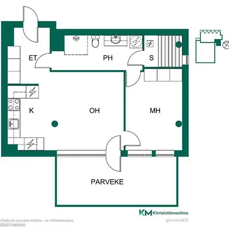 2ndhomes Unique And Luxury Kamppi Center With Sauna And Big Terrace Huoneisto Helsinki