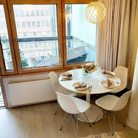 Апартаменты 2ndhomes Unique And Luxury Kamppi Center With Sauna And Big Terrace Хельсинки